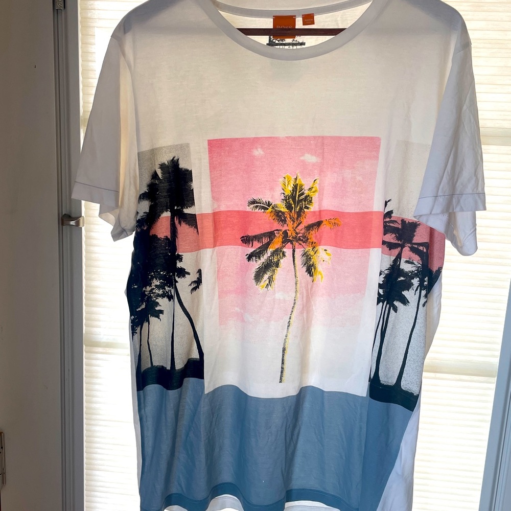 Hugo Boss Palm Tree Men’s T-Shirt